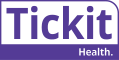 Silver sponsor, Tickit health logo